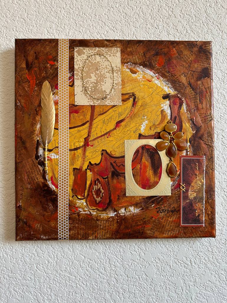 Original Abstract Other Mixed Media by Kari Schuerch
