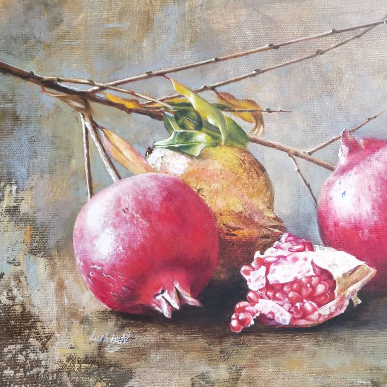 Original Contemporary Still Life Painting by Alena Lukian