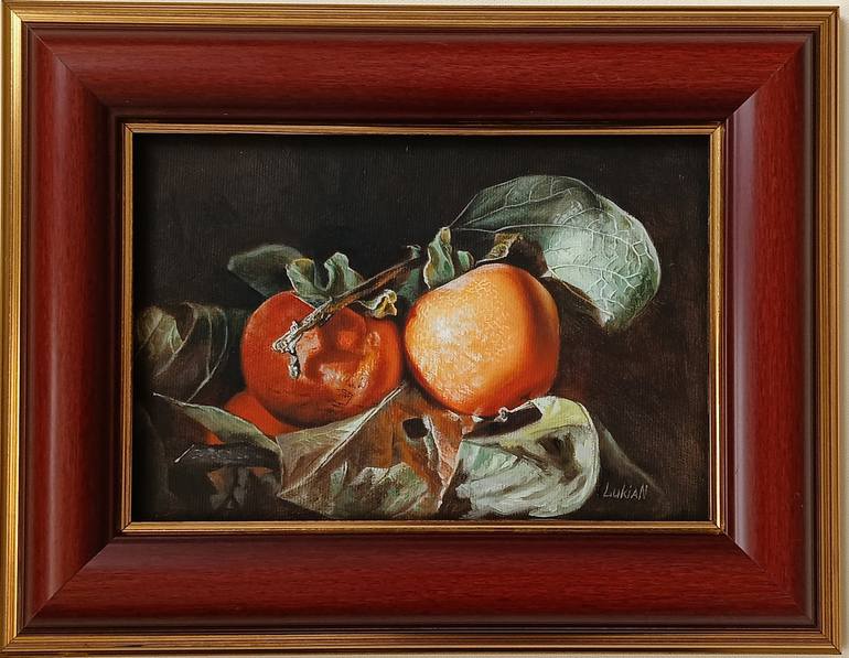 Original Photorealism Still Life Painting by Alena Lukian