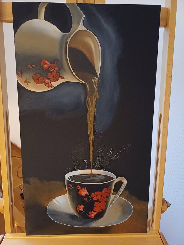 Original Realism Food & Drink Painting by Olena Sischka