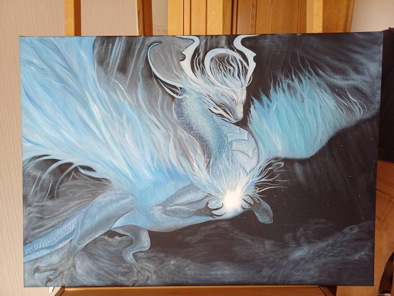 Original Portraiture Animal Painting by Olena Sischka