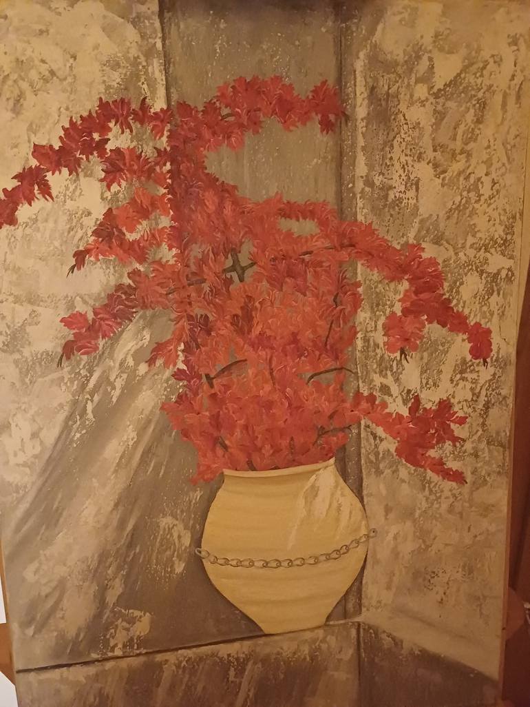 Original Realism Floral Painting by Olena Sischka