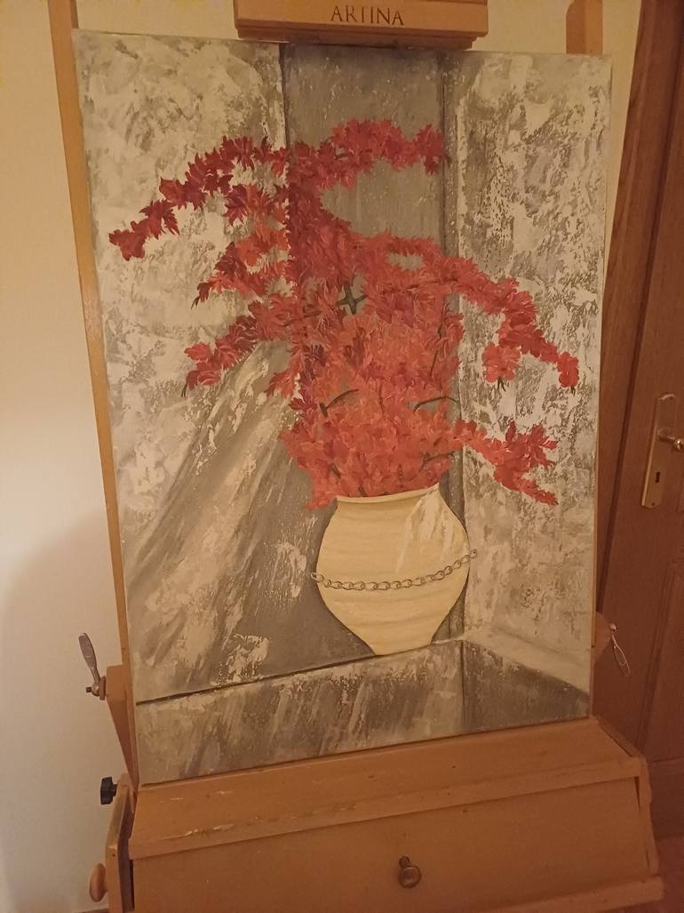 Original Realism Floral Painting by Olena Sischka