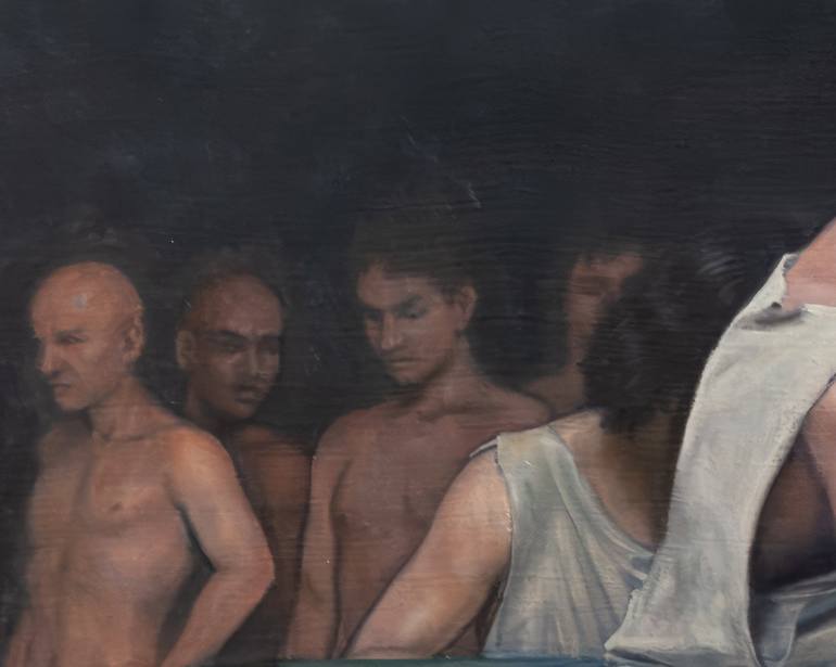 Original Figurative Nude Painting by José Antonio Garrucho