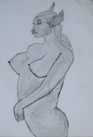 Original Documentary Body Drawings by Calvina Braganza