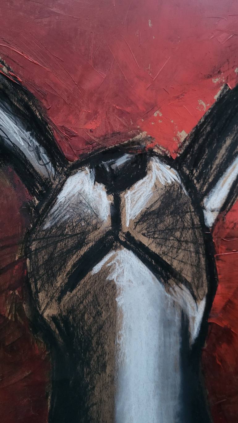 Original Contemporary Animal Painting by Lace Ruig