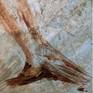 Close-up-Mixed media art piece - symbolic