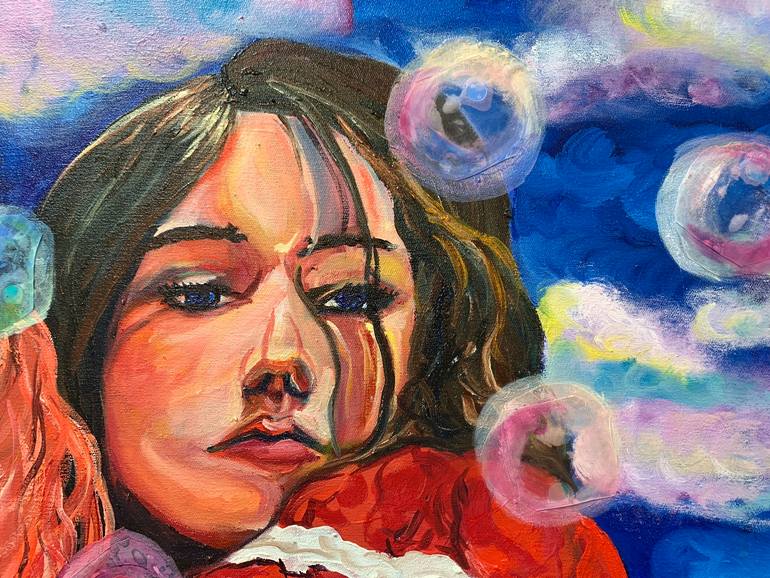 Original Figurative People Painting by Surya De Wit