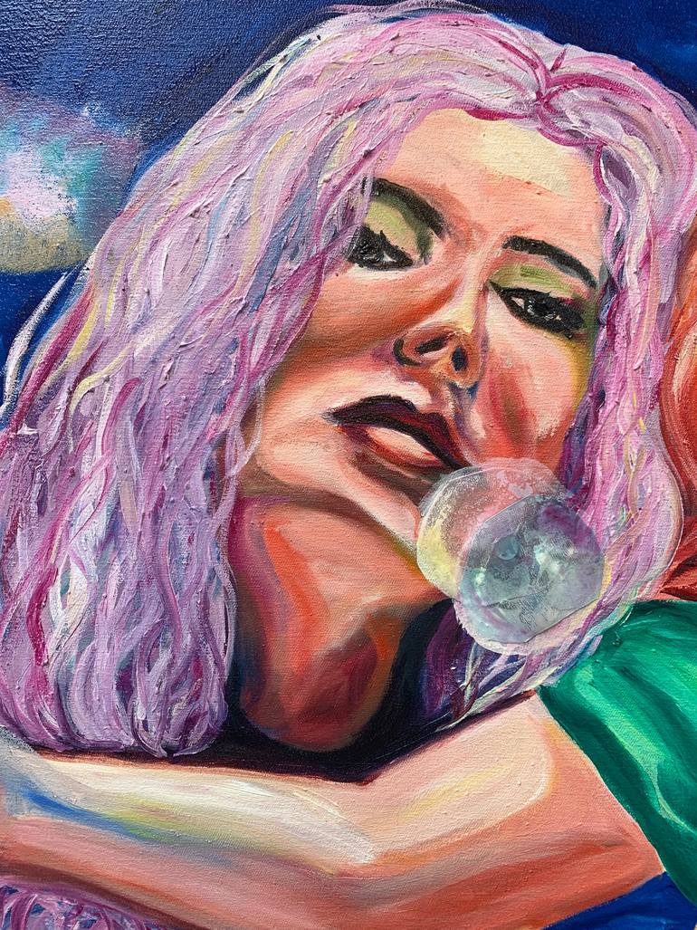 Original Figurative People Painting by Surya De Wit