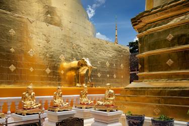 At the Wat Phra Singh Woramahawihan , Chiang Mai Thailand thumb