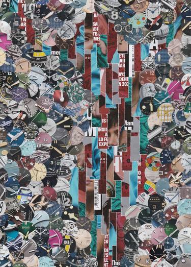Original Abstract Religion Collage by Andy Winter