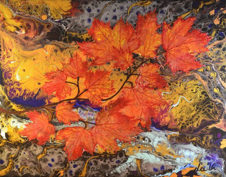 Forever Autumn, Justin Hayward Painting by Viktor Brovkovych | Saatchi Art