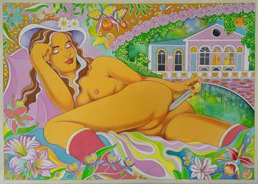 Original Erotic Paintings by Winfried Musial