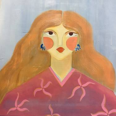 Original Women Painting by Elena Korolev