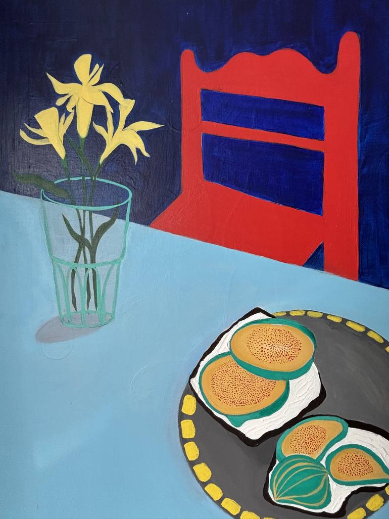 Original Contemporary Food & Drink Painting by Elena Korolev