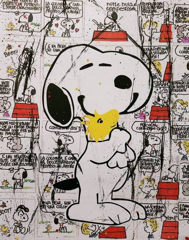 Original Pop Art Cartoon Paintings by Giova DiCI