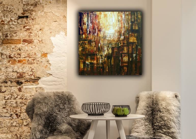 Original Realism Abstract Painting by Thusitha Godagedara