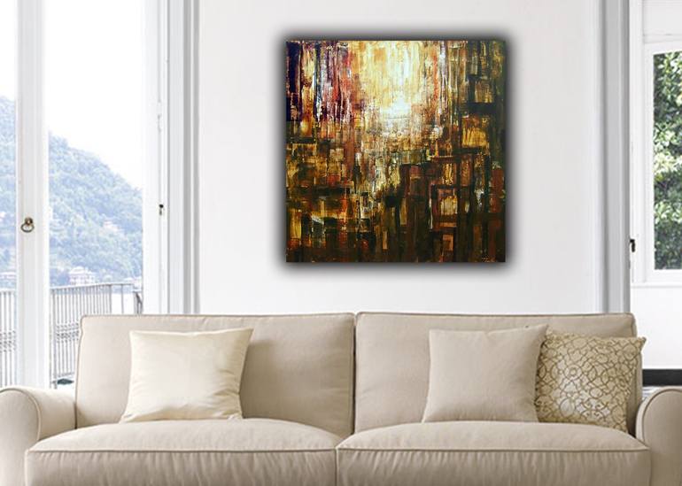 Original Realism Abstract Painting by Thusitha Godagedara