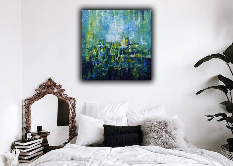 Original Realism Abstract Painting by Thusitha Godagedara