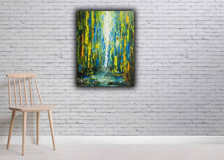 Original Realism Abstract Painting by Thusitha Godagedara