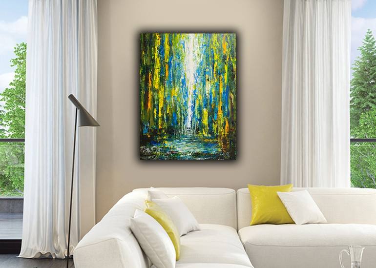 Original Realism Abstract Painting by Thusitha Godagedara