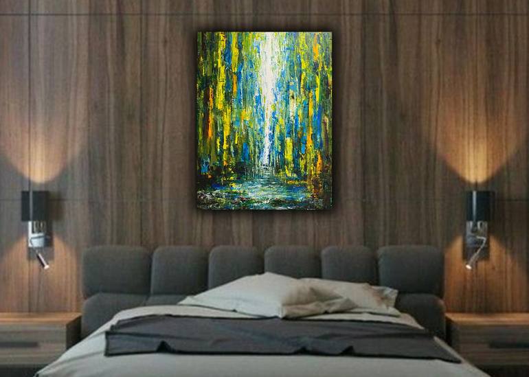 Original Realism Abstract Painting by Thusitha Godagedara