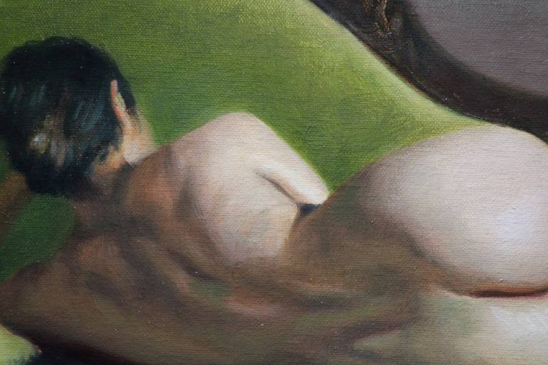 Original Nude Painting by Pedro Garcia Socorro