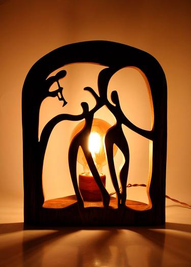 Original Conceptual Light Sculpture by Ivo Stamenov