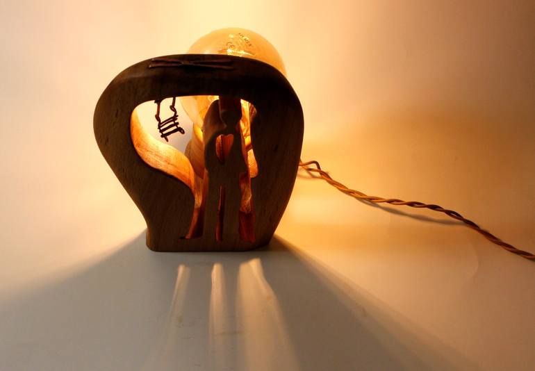 Original Conceptual Light Sculpture by Ivo Stamenov