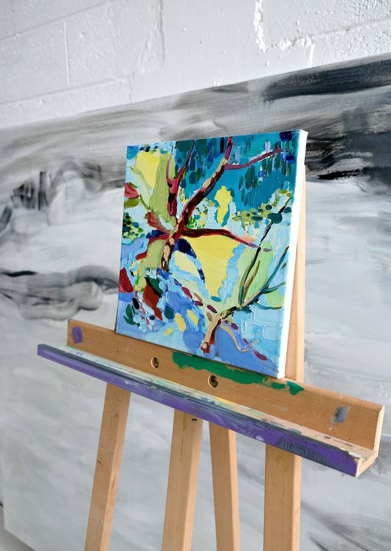 Original Abstract Painting by Asta Kulikauskaitė