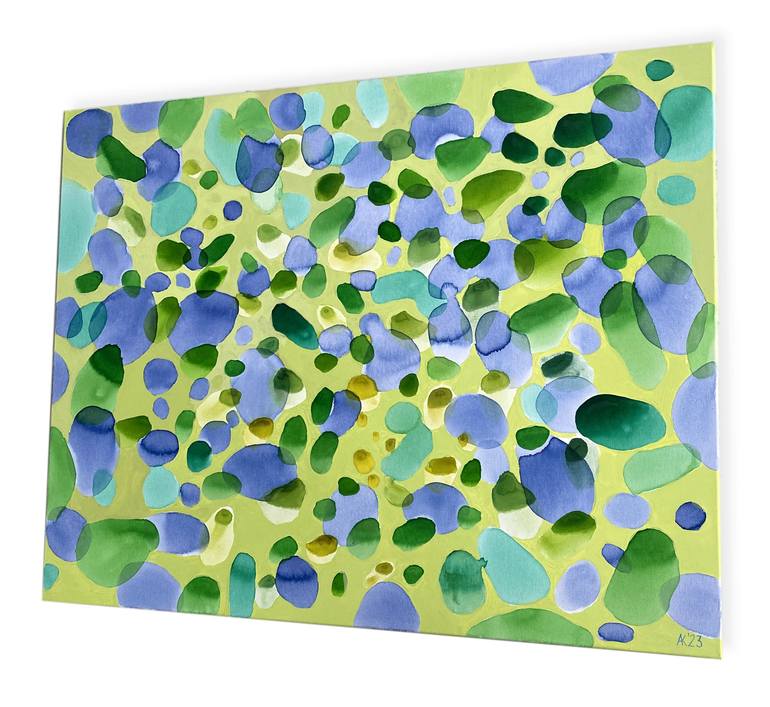 Original Abstract Painting by Asta Kulikauskaitė