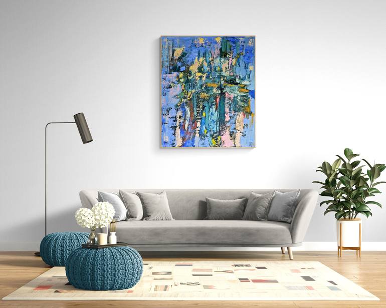 Original Abstract Painting by Asta Kulikauskaitė