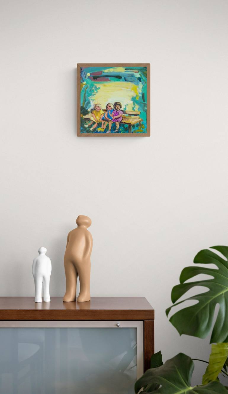 Original Contemporary Family Painting by Asta Kulikauskaitė