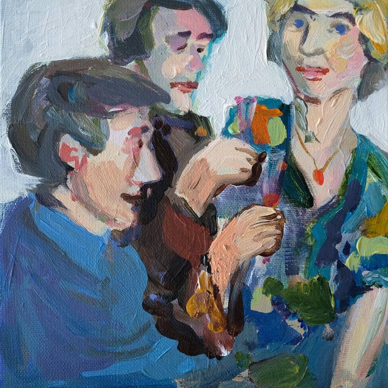 Print of Contemporary Children Paintings by Asta Kulikauskaitė