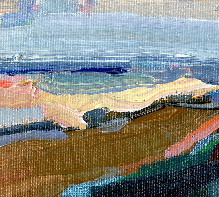 Original Contemporary Landscape Painting by Asta Kulikauskaitė