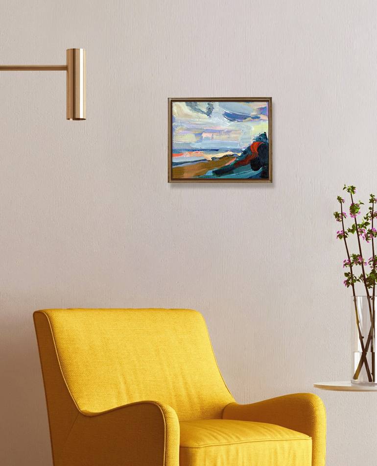 Original Contemporary Landscape Painting by Asta Kulikauskaitė