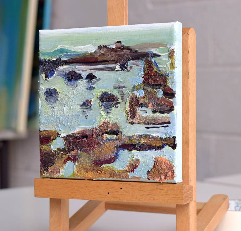 Original Abstract Expressionism Abstract Painting by Asta Kulikauskaitė
