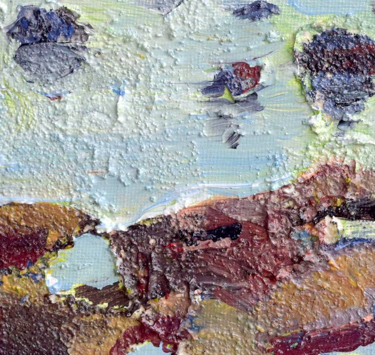 Original Abstract Expressionism Abstract Painting by Asta Kulikauskaitė