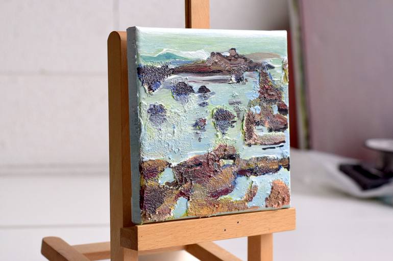 Original Abstract Expressionism Abstract Painting by Asta Kulikauskaitė