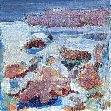Original Abstract Expressionism Abstract Paintings by Asta Kulikauskaitė