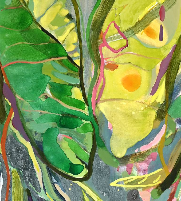 Original Abstract Expressionism Abstract Painting by Asta Kulikauskaitė