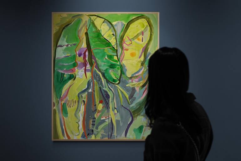 Original Abstract Expressionism Abstract Painting by Asta Kulikauskaitė