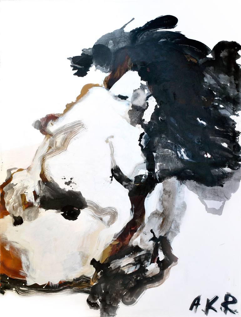 White body Painting by Asta Kulikauskaitė Saatchi Art