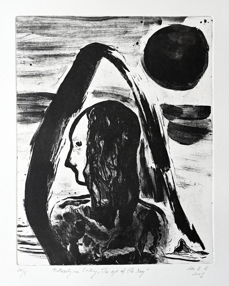 Original Women Printmaking by Asta Kulikauskaitė