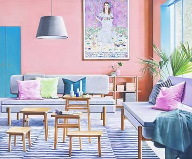 Original Home Paintings by Eunchae Yi