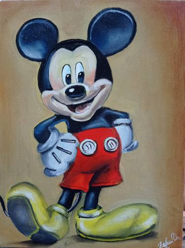 Original Fine Art Cartoon Paintings For Sale