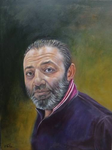 Original Fine Art Portrait Paintings by Vahe Arakelyan