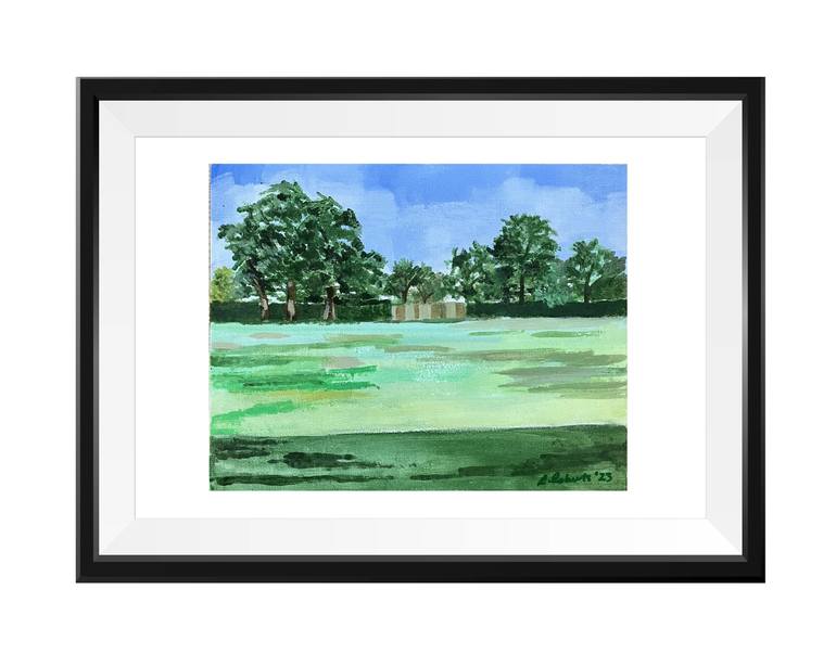 Original Impressionism Landscape Painting by Ed Roberts