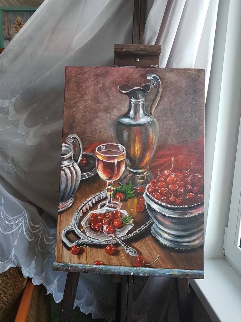 Original Still Life Painting by Marina Beikmane