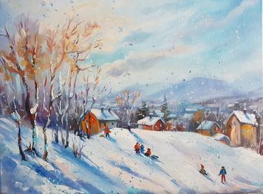 Original Seasons Paintings by Marina Beikmane